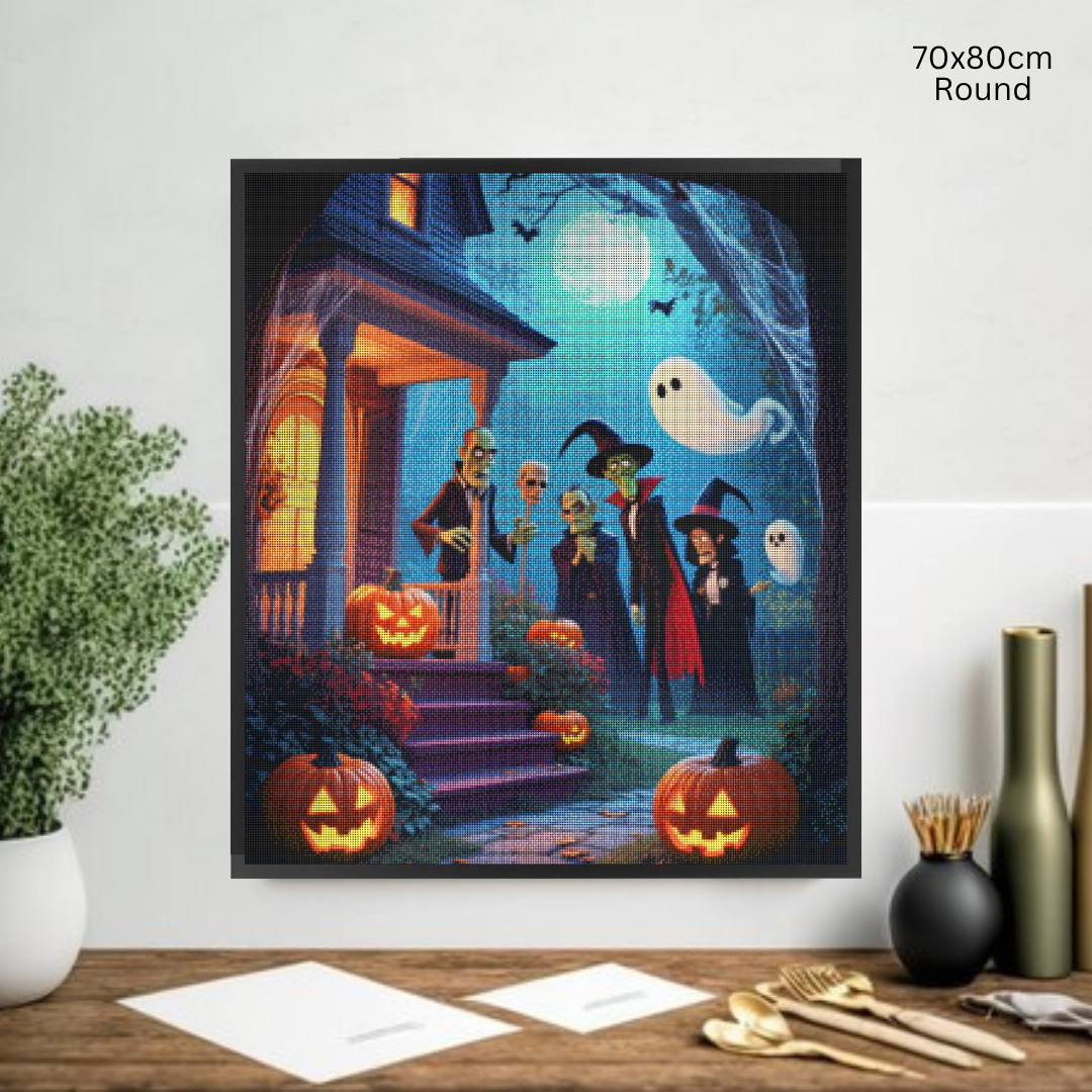 Monsters of Halloween: Diamond Painting Halloween Collection