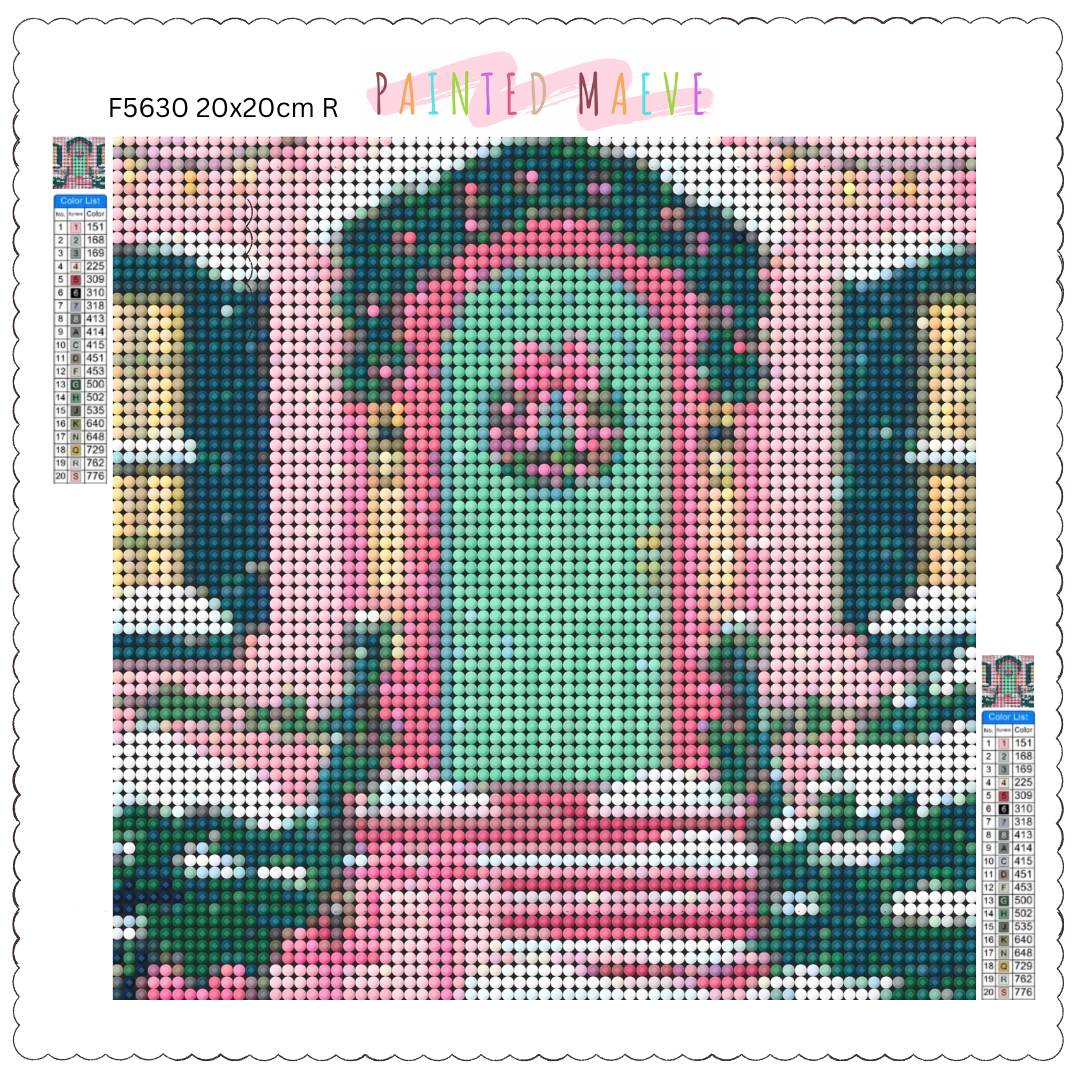 Pinky Present Porch: Diamond Painting Christmas Collection