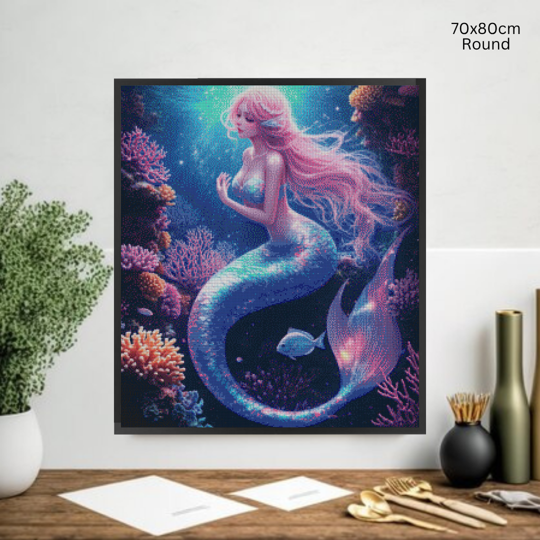 Shimmering Ocean Serenity: Diamond Painting Collection