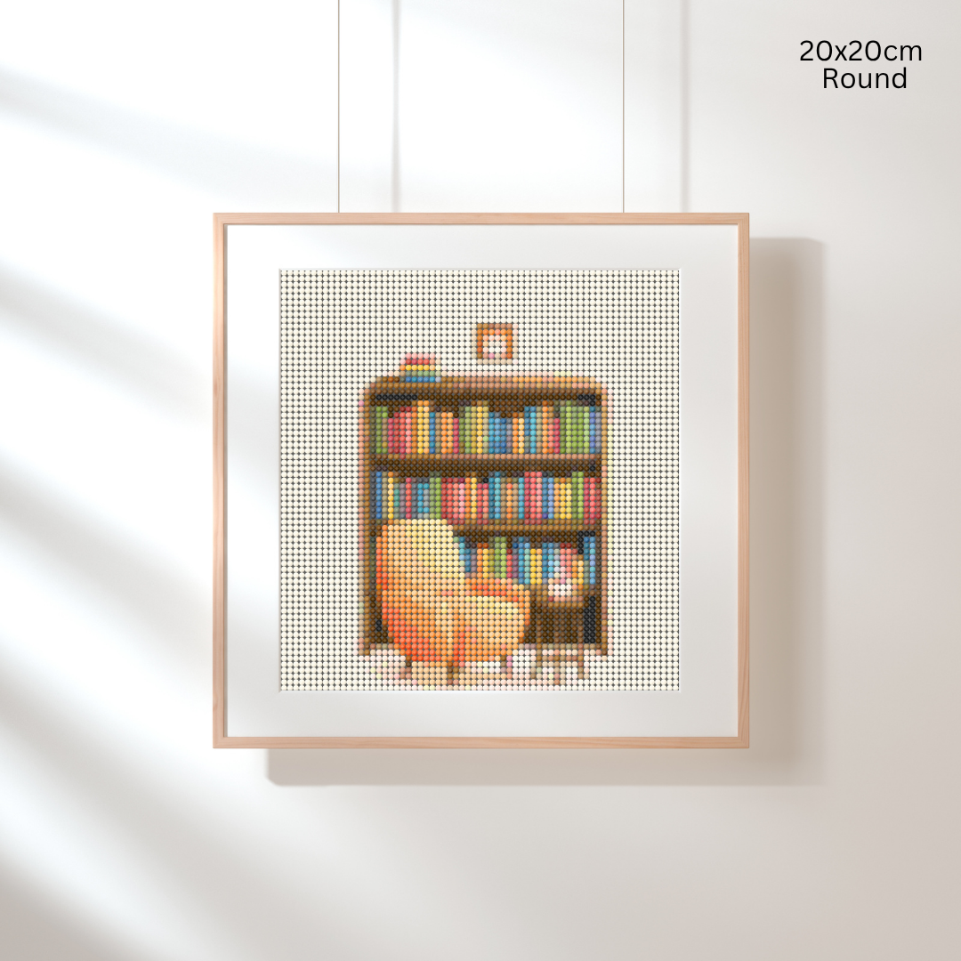 Chapters and Comfort: Diamond Painting Collection