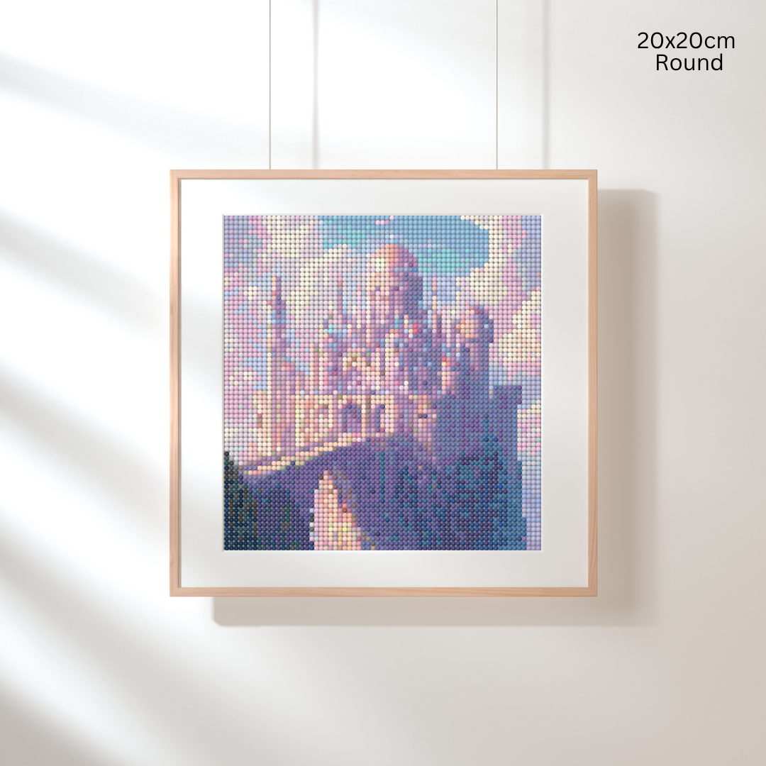 Celestial Fortress: Diamond Painting Collection