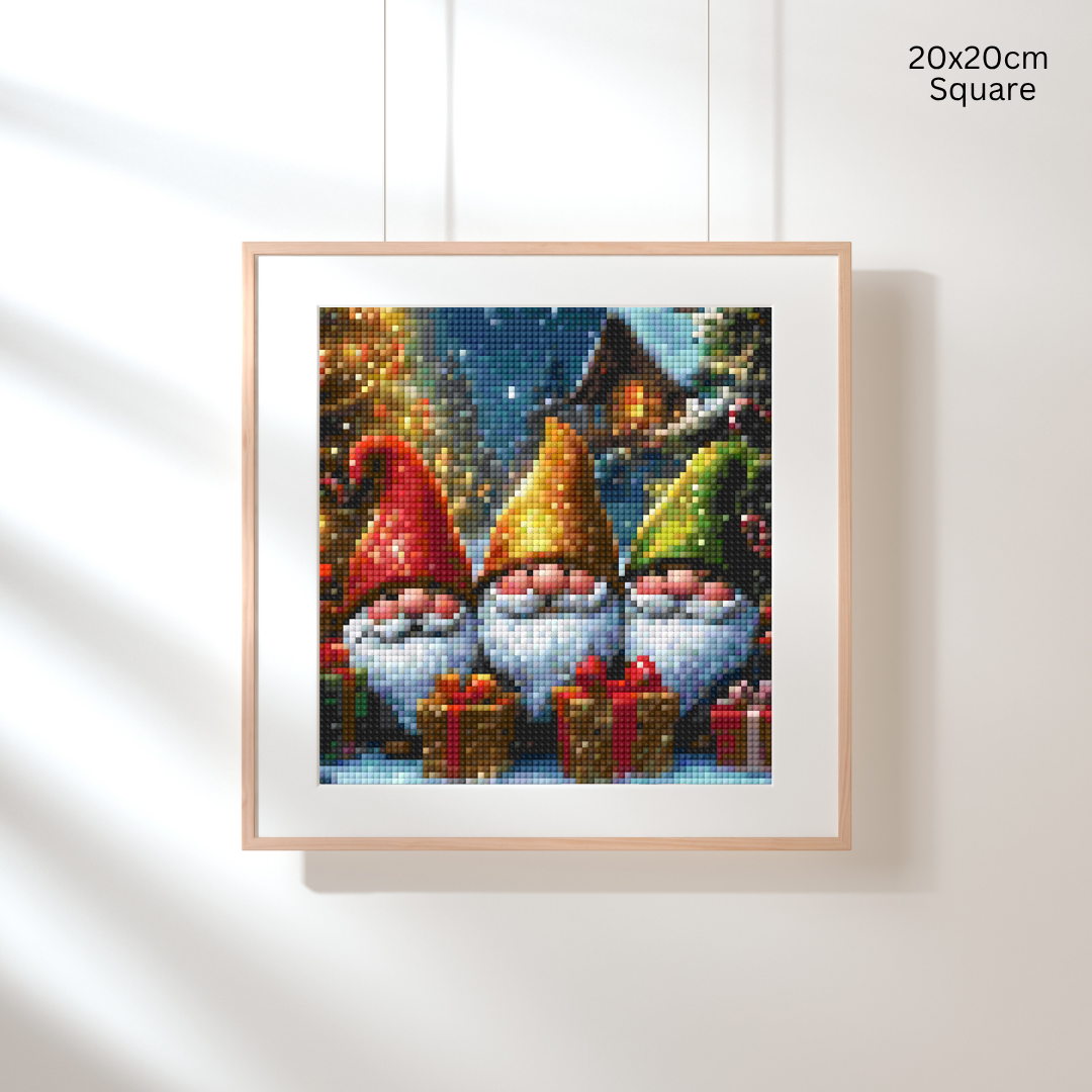 Gnome for the Holidays: Diamond Painting Christmas Collection