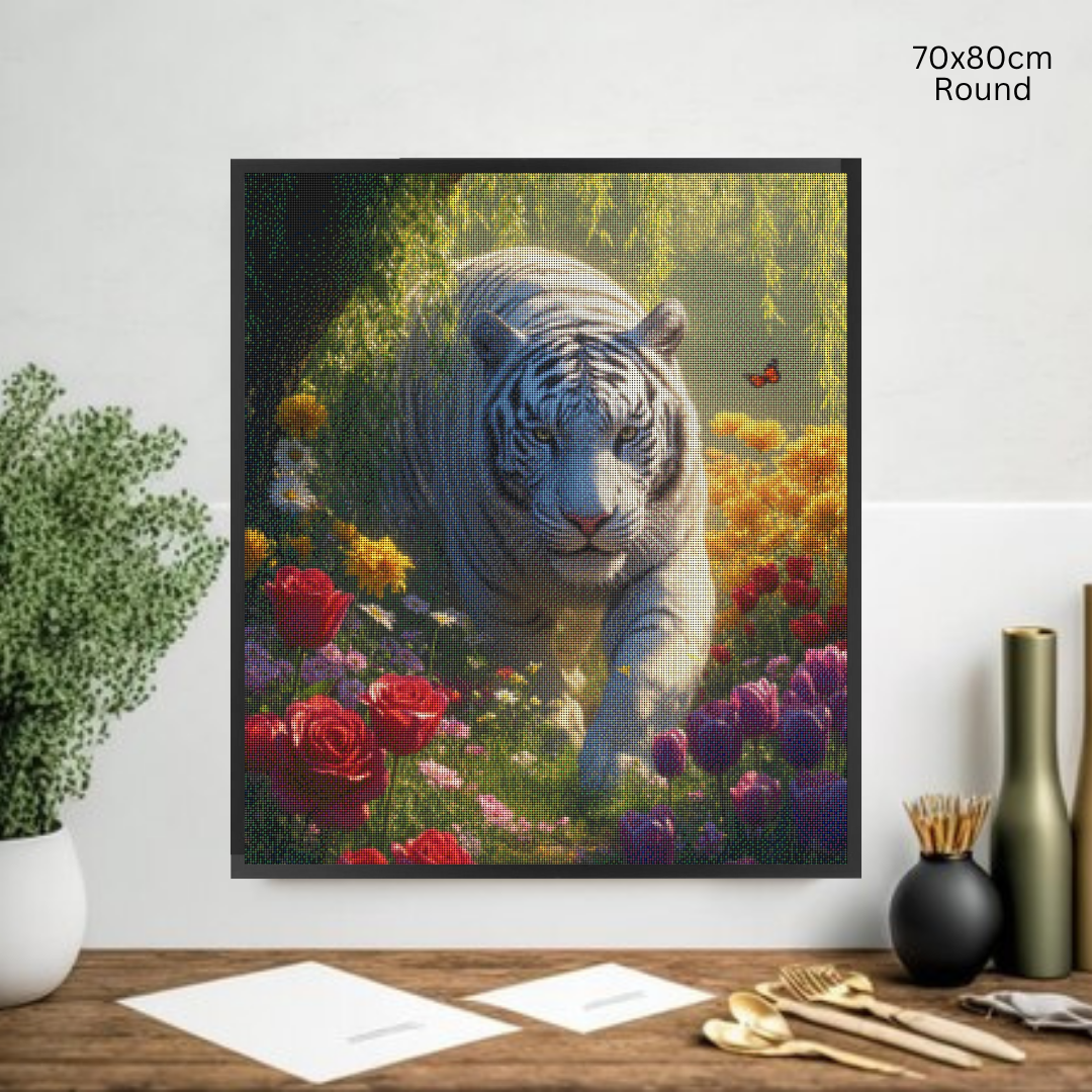 Tigress of Tranquility: Diamond Painting Collection