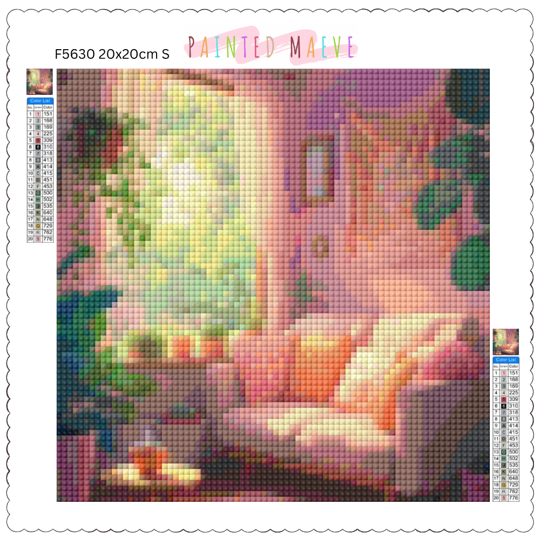Sunlit Comfort: Diamond Painting Collection