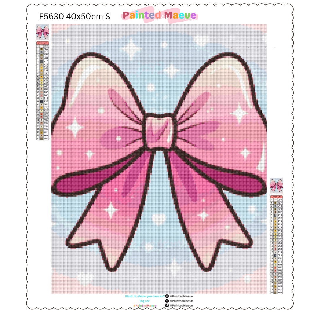 Maeve’s Ribbon: Diamond Painting Collection