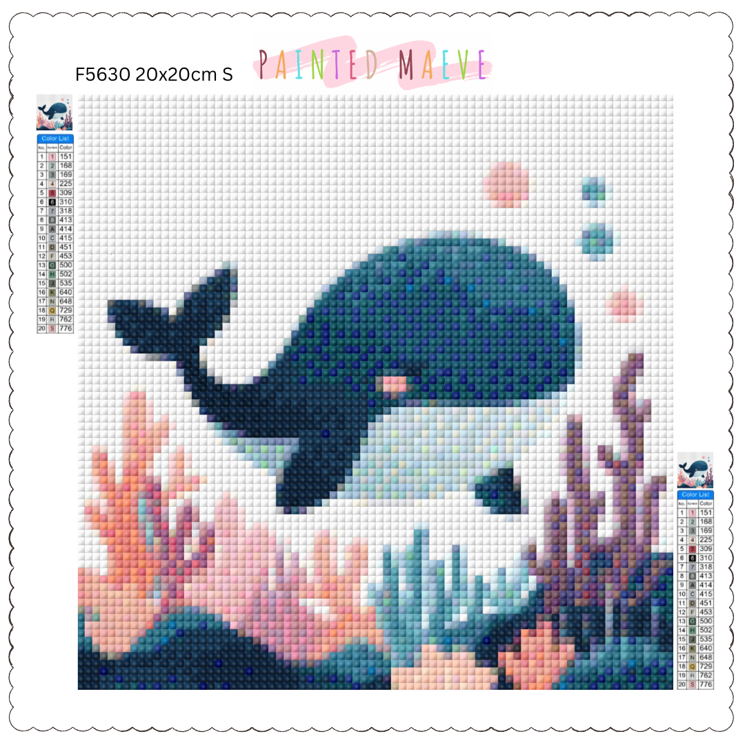 Oh Whale: Diamond Painting Collection
