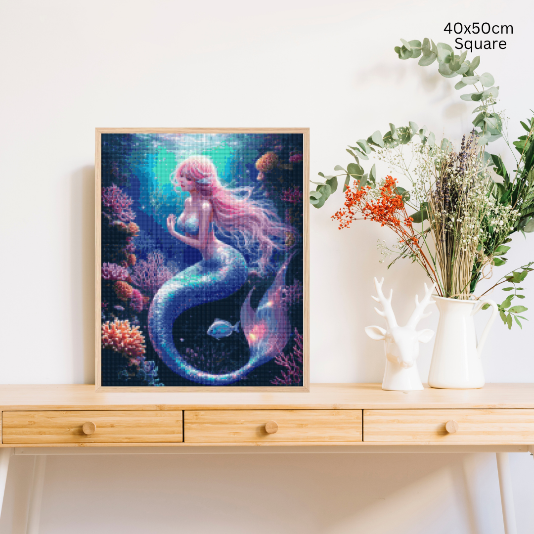 Shimmering Ocean Serenity: Diamond Painting Collection