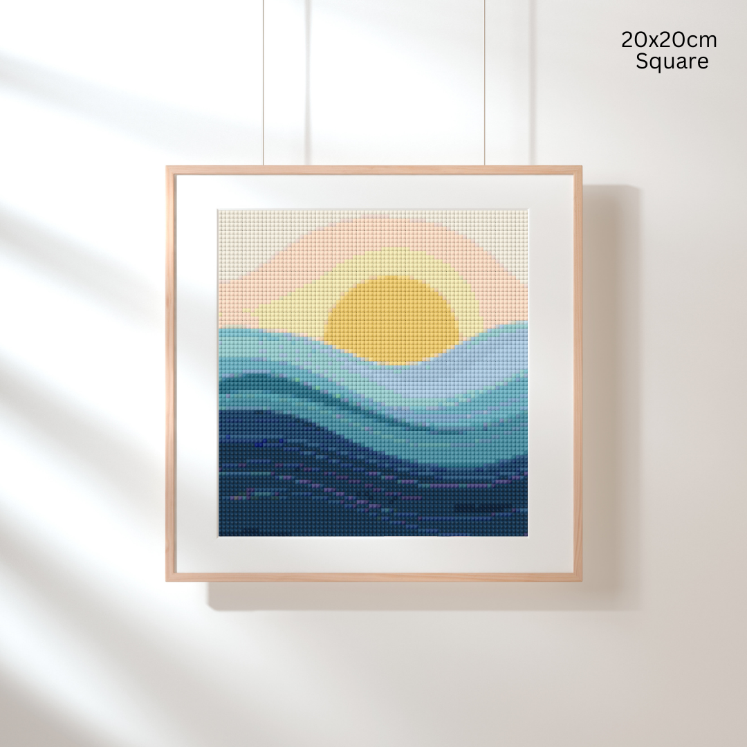 Sunny Horizon: MINI Diamond Painting Collection
