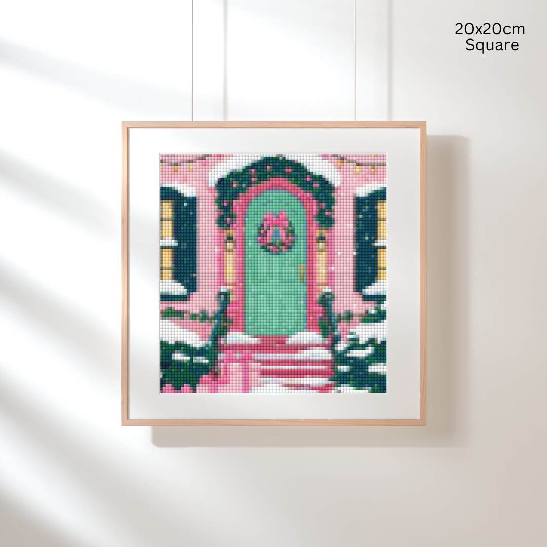 Pinky Present Porch: Diamond Painting Christmas Collection