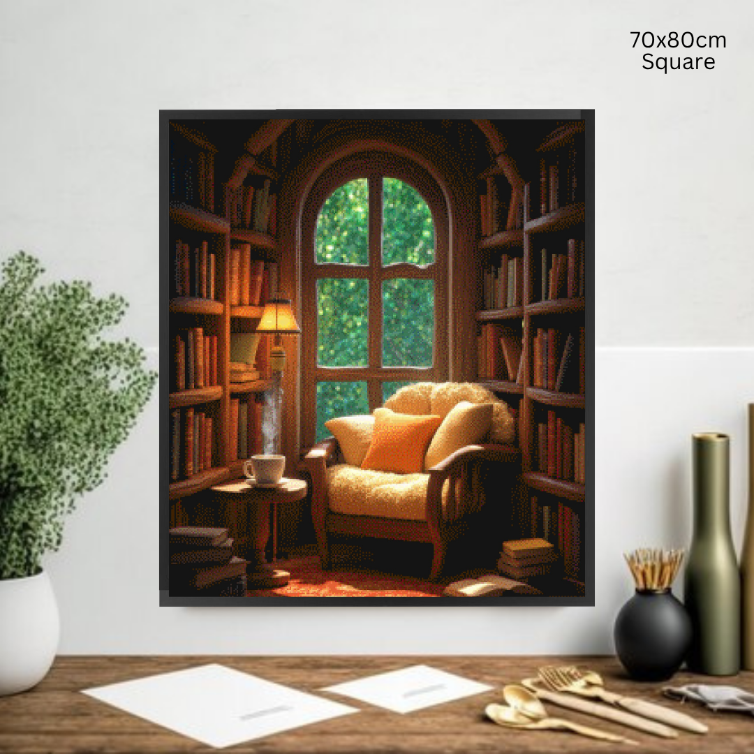 Cozy Corner Escape: Diamond Painting Collection