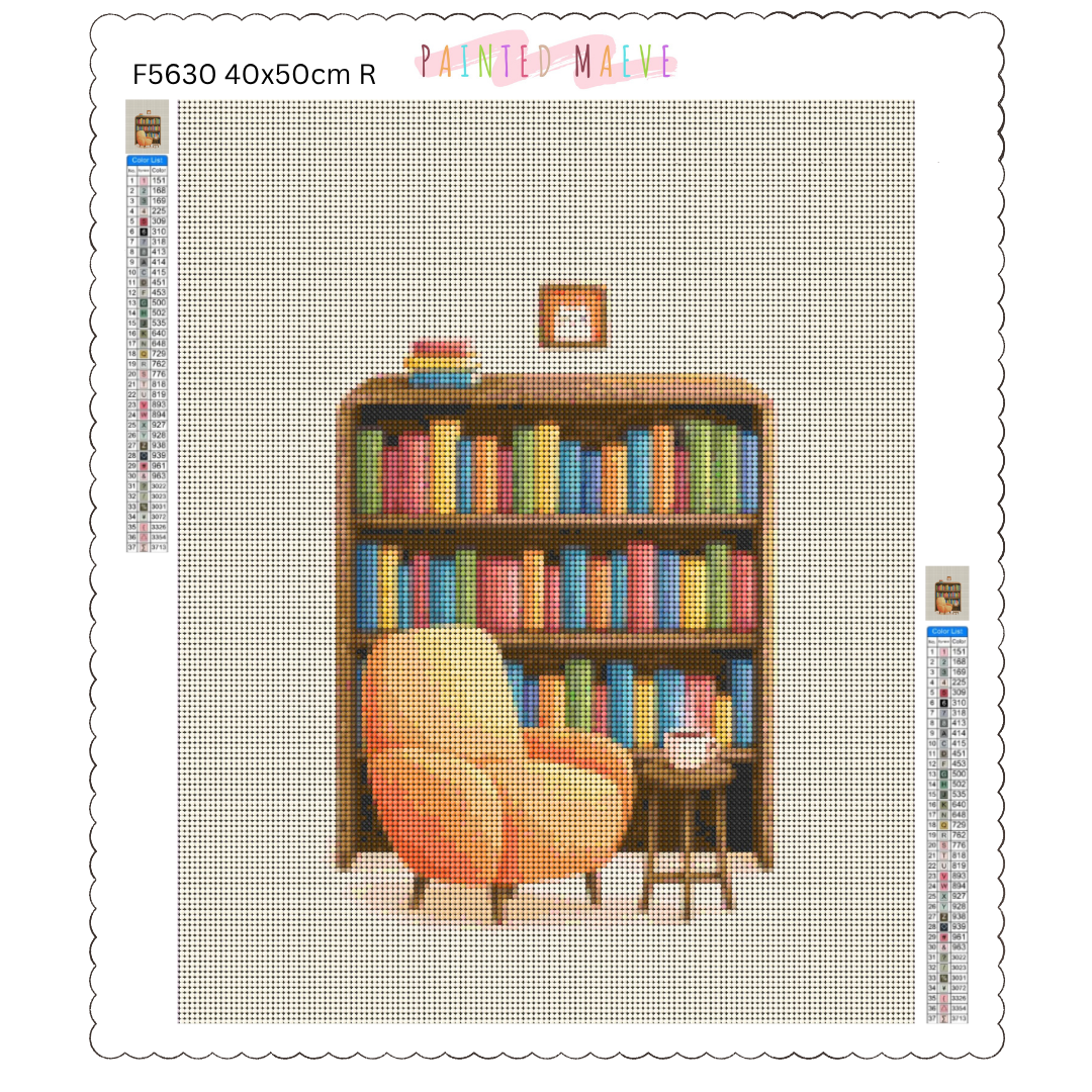 Chapters and Comfort: Diamond Painting Collection