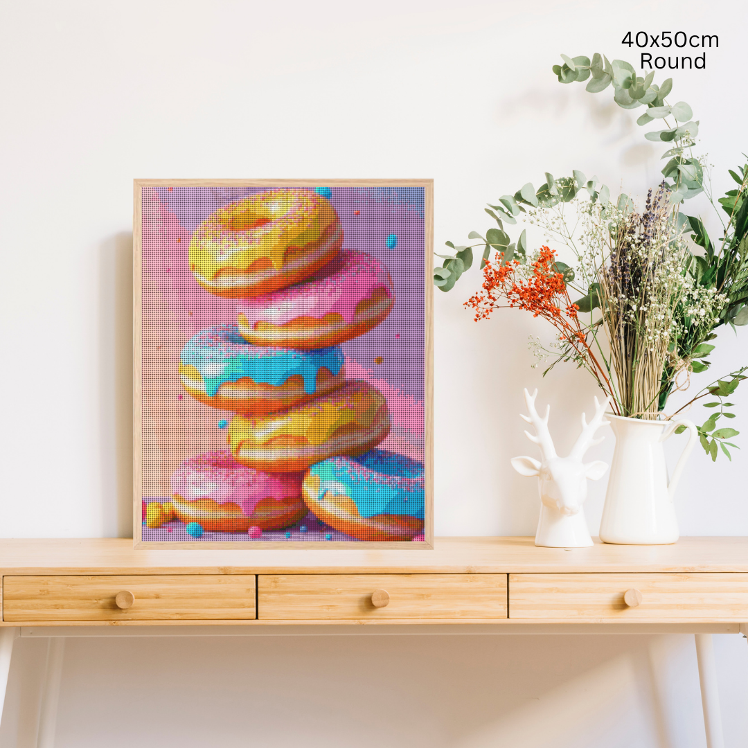 Donut Delight: Diamond Painting Collection