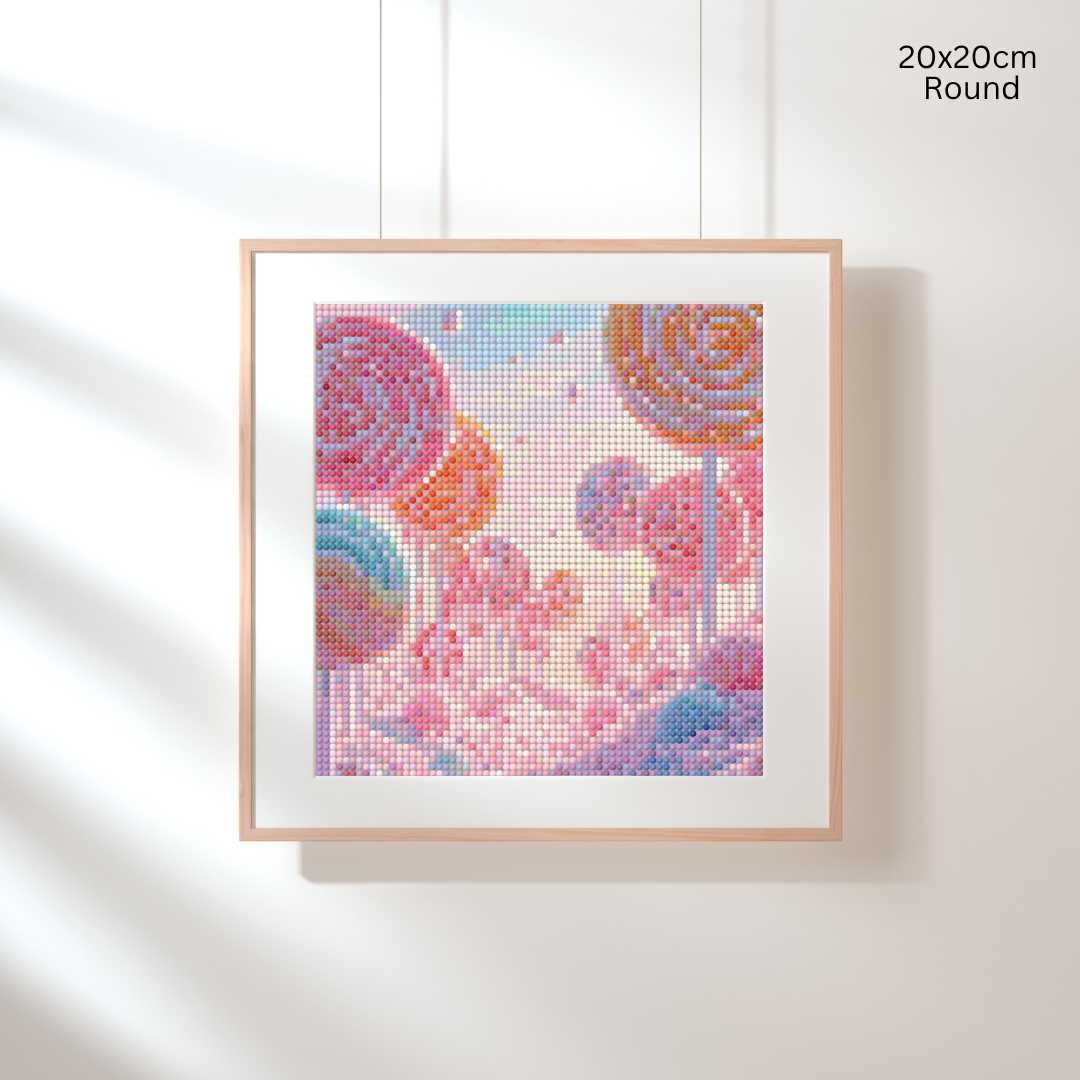 Lollipop Meadow: Diamond Painting Collection