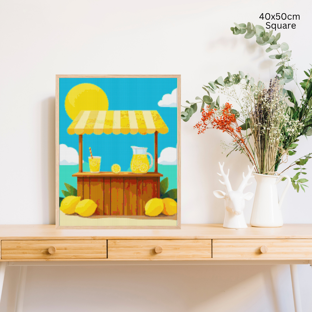 Lemonade Stand: Diamond Painting Collection