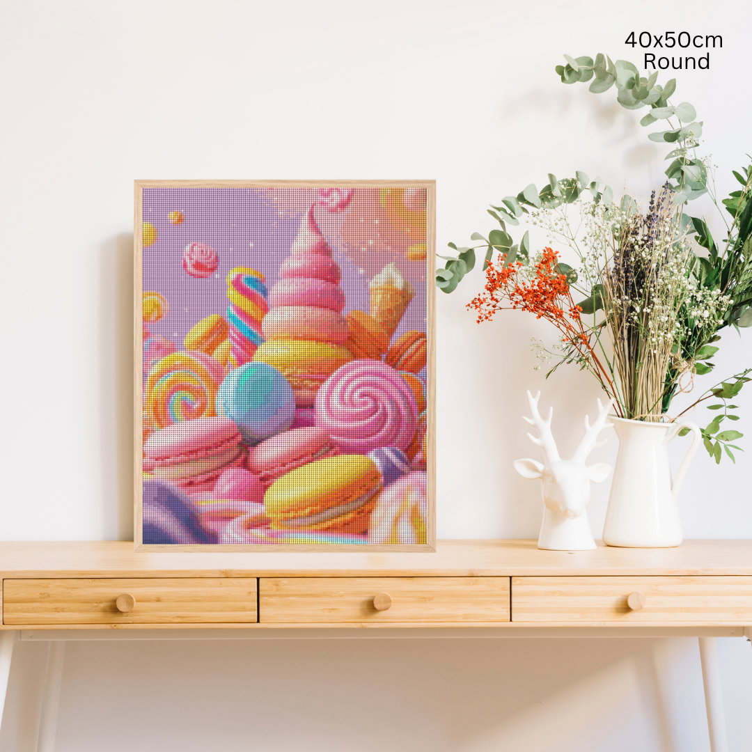 Sweet Treat Mountain: Diamond Painting Collection