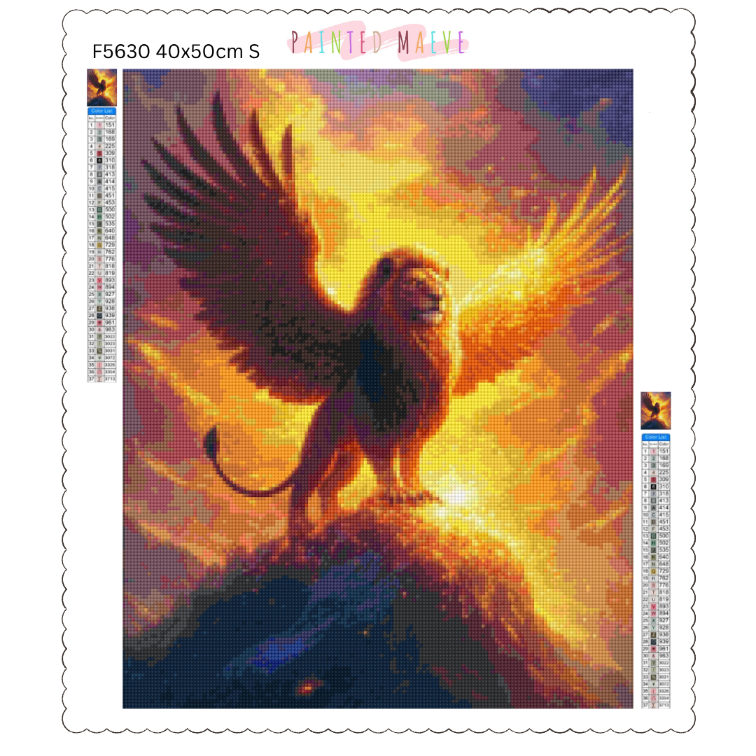 Wings of the King: Diamond Painting Collection