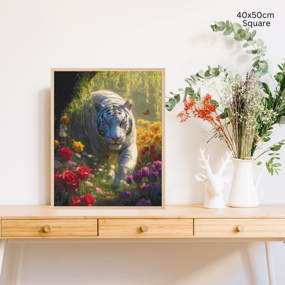 Tigress of Tranquility: Diamond Painting Collection
