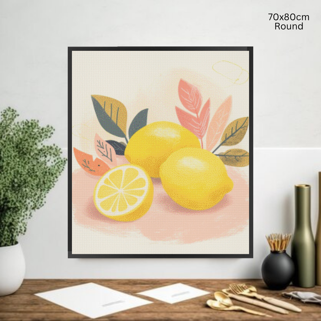 Lemon Delight: Diamond Painting Collection