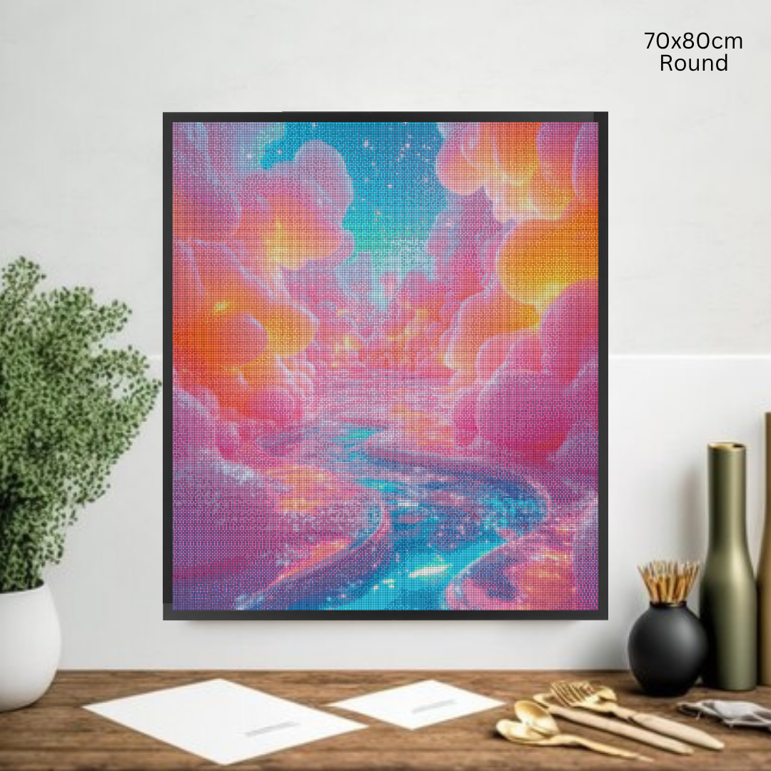 Candy Land River: Diamond Painting Collection