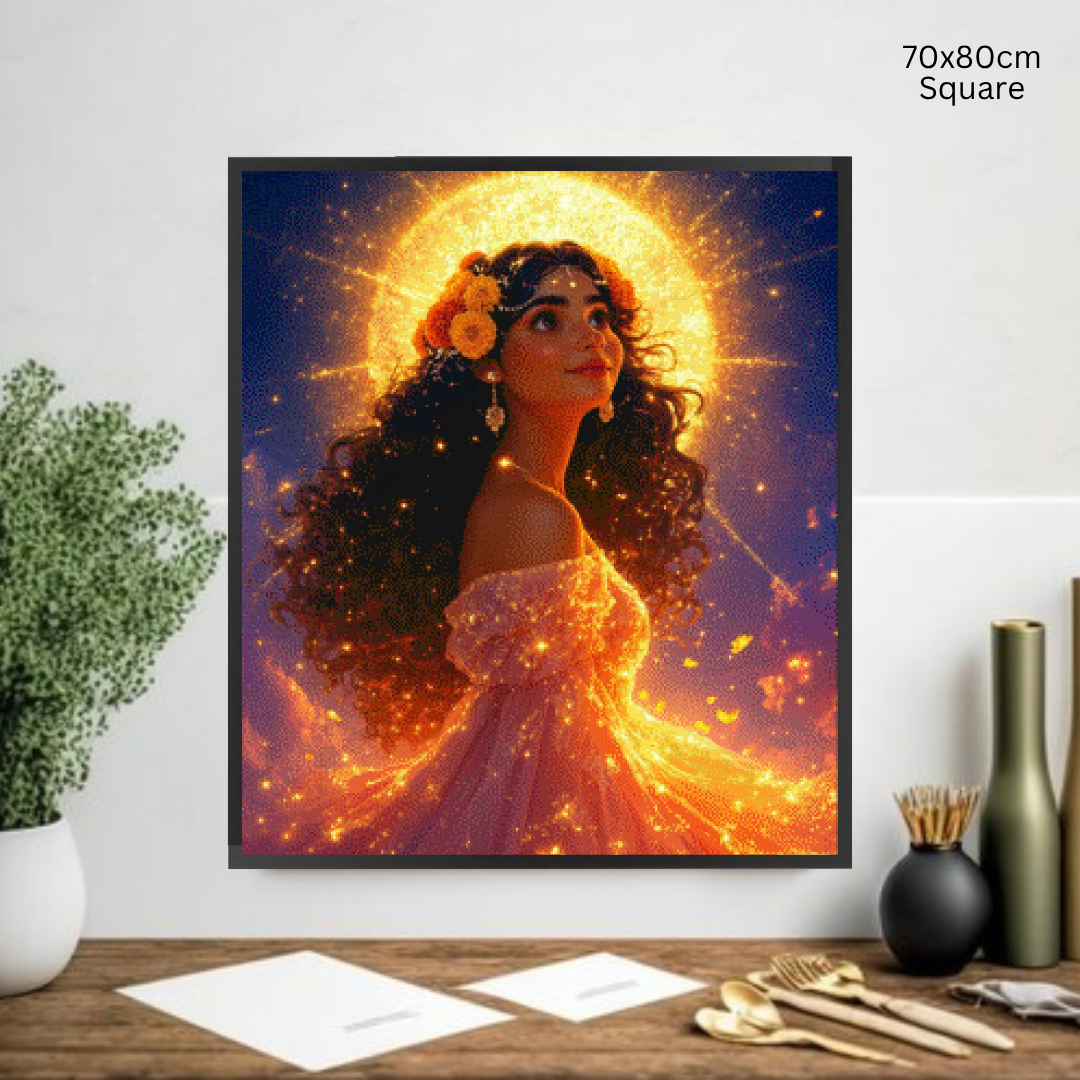 Ethereal Latina: Diamond Painting Collection
