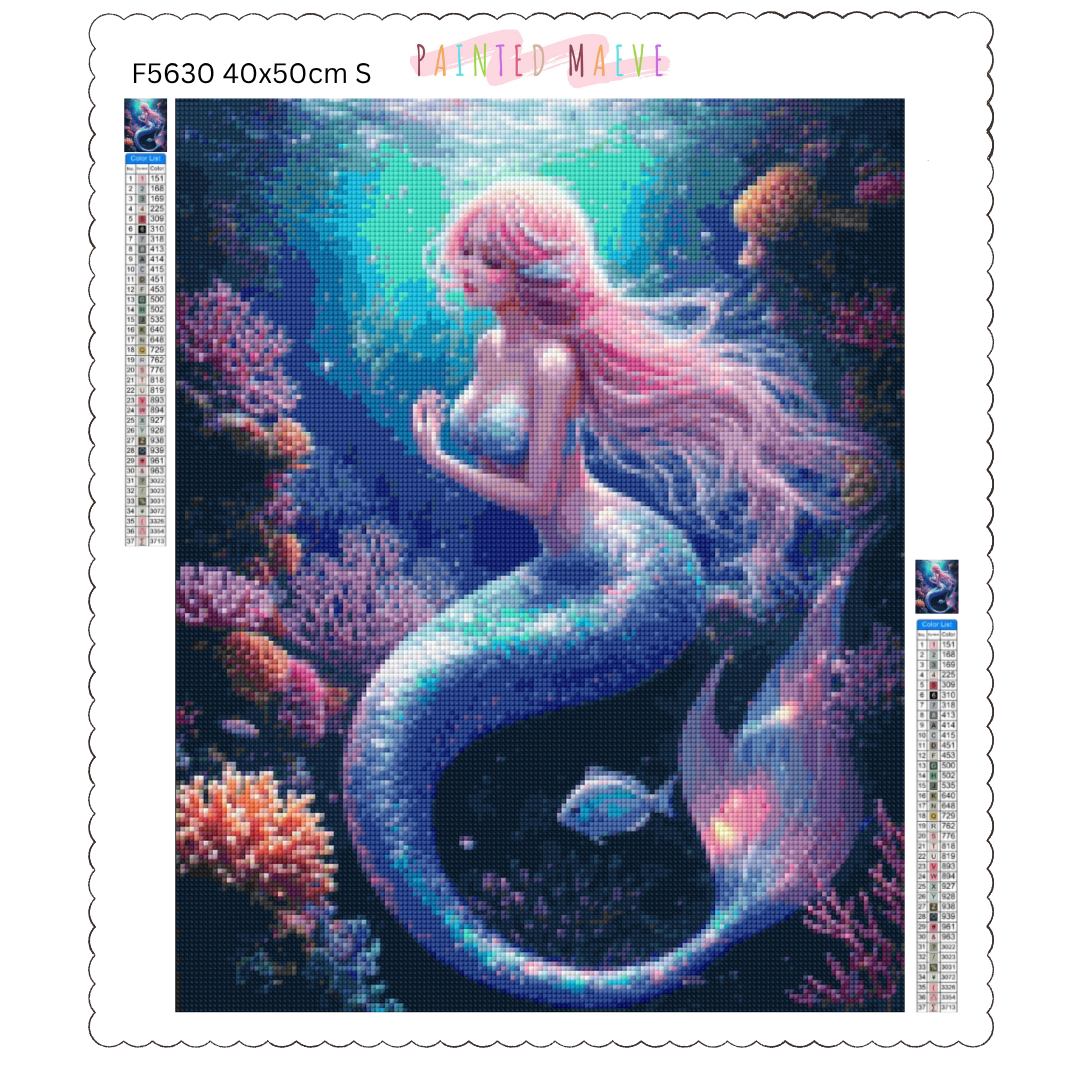 Shimmering Ocean Serenity: Diamond Painting Collection