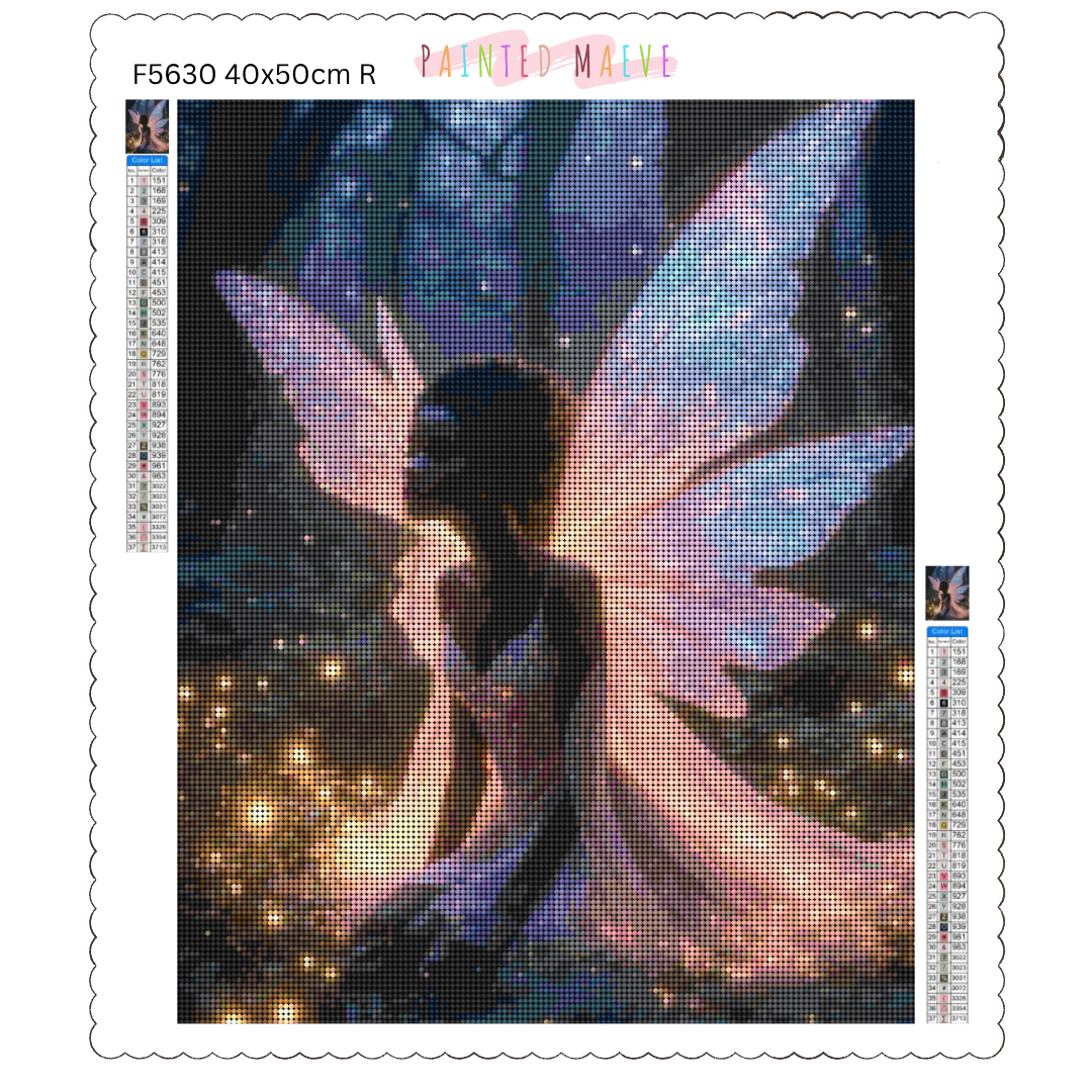 Glimmering Fairy Soul: Diamond Painting Collection