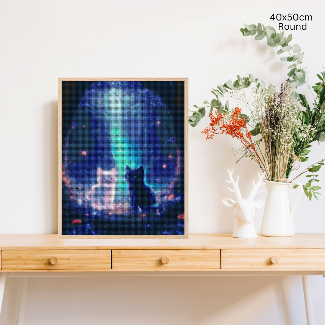Enchanted Purradise: Diamond Painting Collection