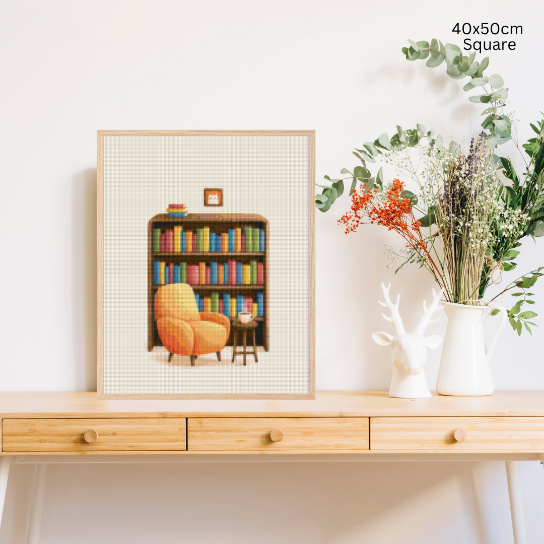 Chapters and Comfort: Diamond Painting Collection
