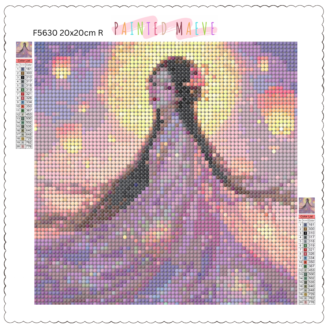 Lotus Princess: Diamond Painting Collection