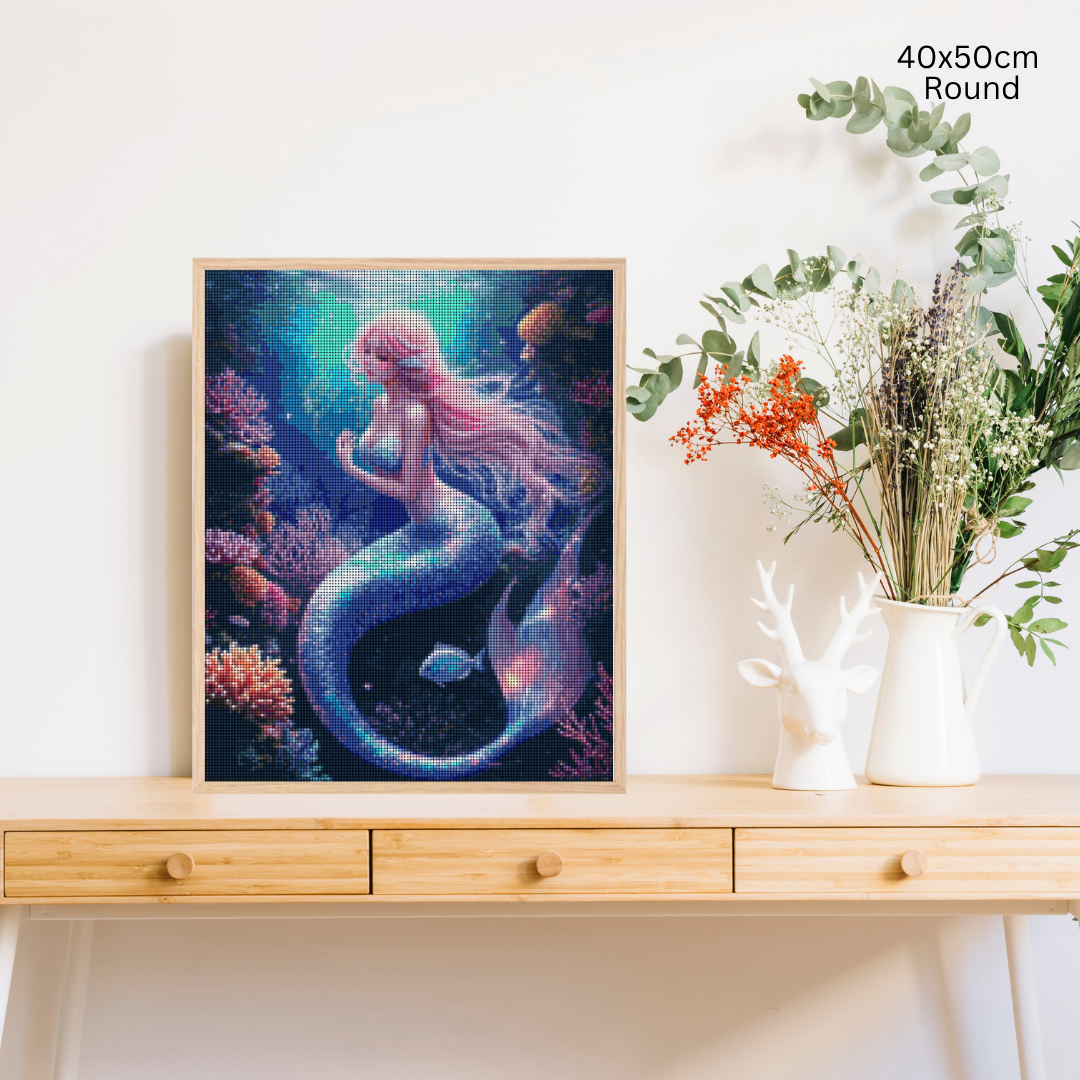 Shimmering Ocean Serenity: Diamond Painting Collection