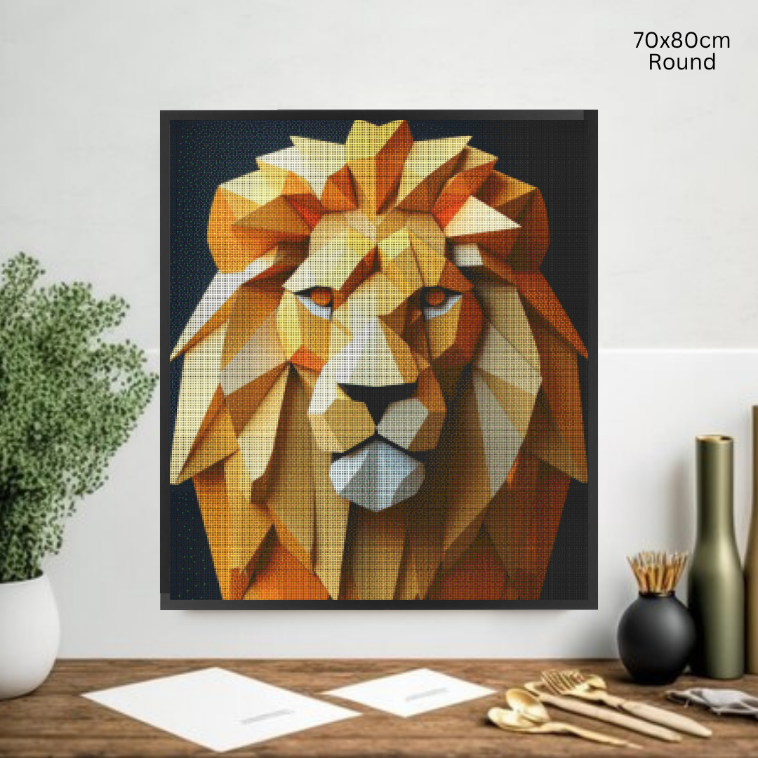 Lion’s Mane: Diamond Painting Collection