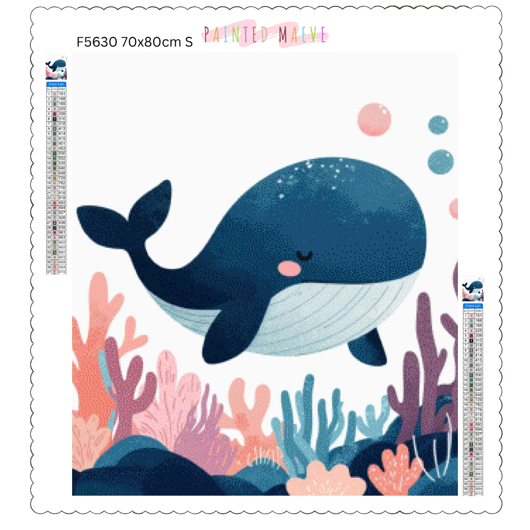 Oh Whale: Diamond Painting Collection