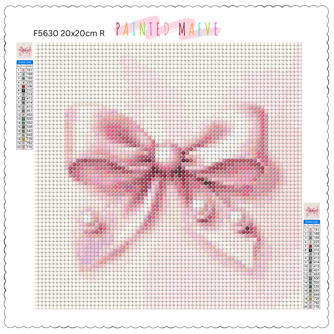 Coquette Bow: MINI Diamond Painting Collection
