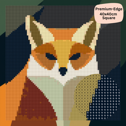 Colors of a Fox: MINI Diamond Painting Collection