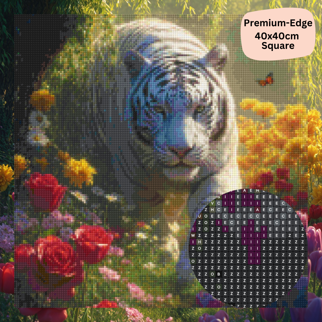 Tigress of Tranquility: Diamond Painting Collection