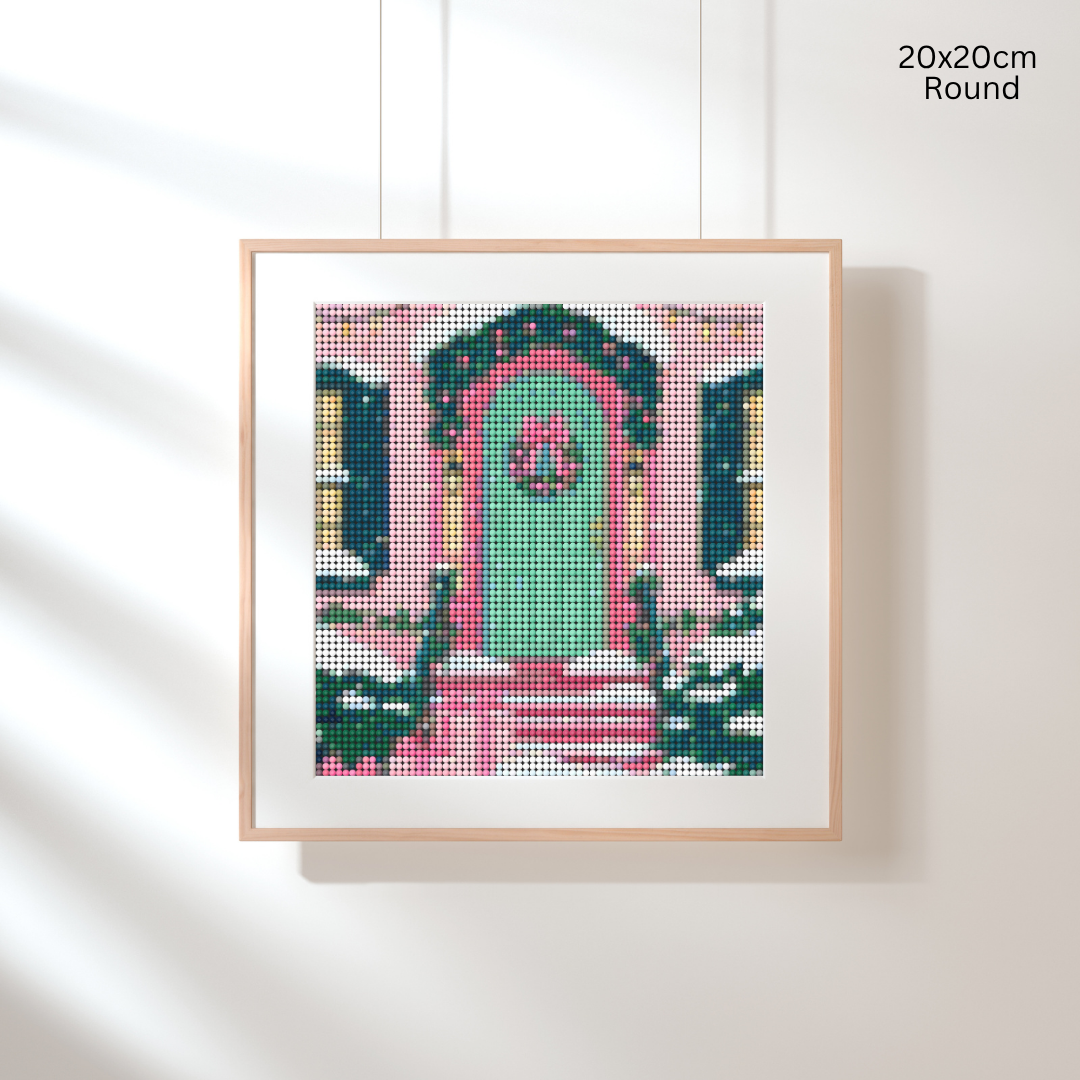 Pinky Present Porch: Diamond Painting Christmas Collection