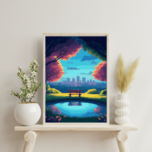 Evening in the Park: Paint-by-Number Collection (24/36/48 colors | No Frame)