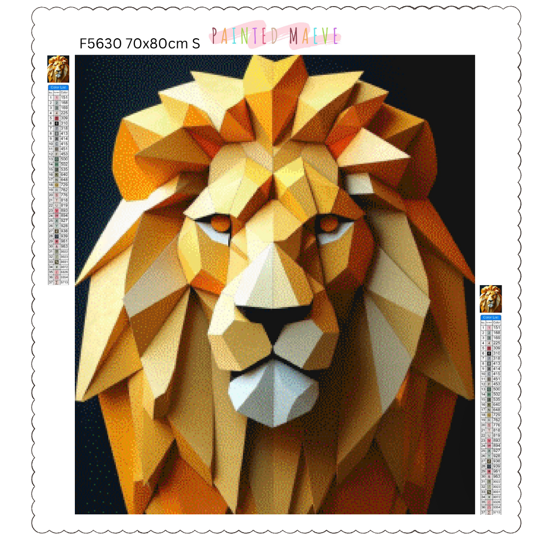 Lion’s Mane: Diamond Painting Collection