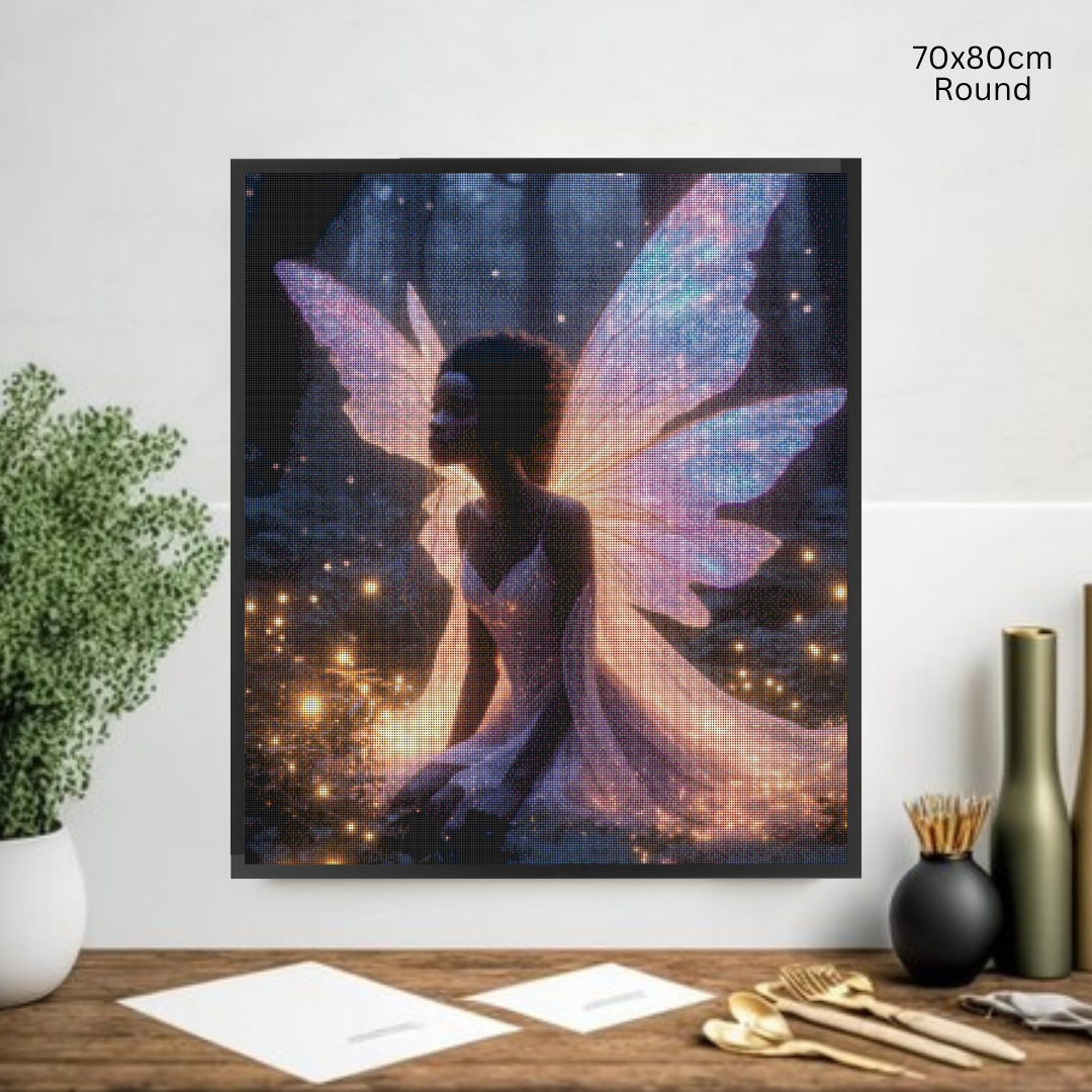 Glimmering Fairy Soul: Diamond Painting Collection