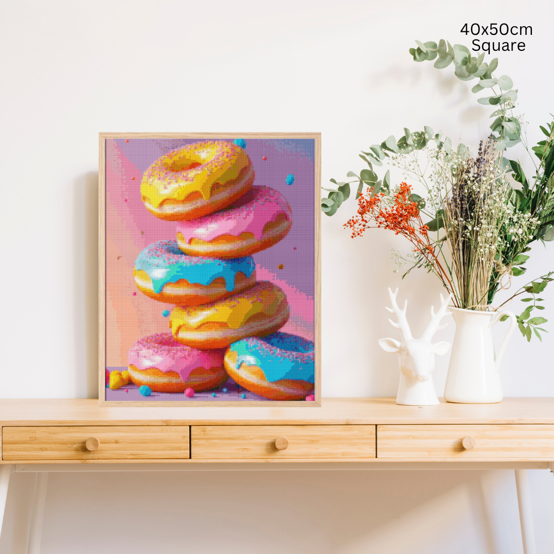 Donut Delight: Diamond Painting Collection