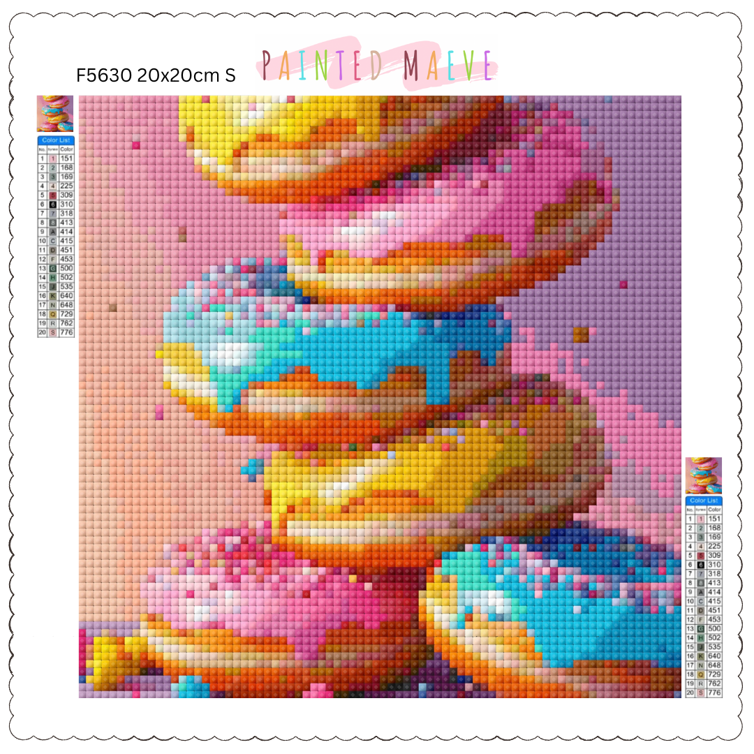 Donut Delight: Diamond Painting Collection