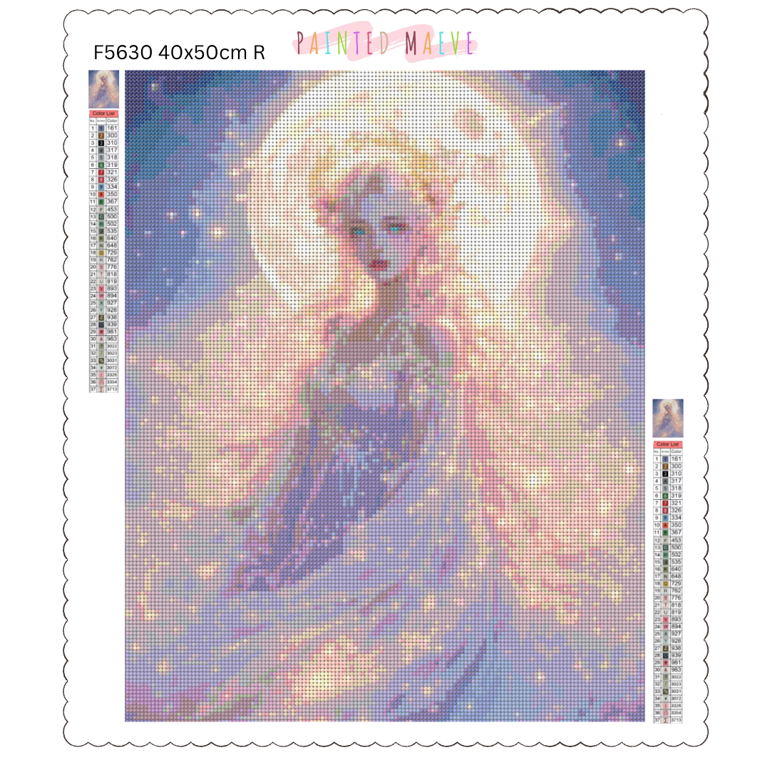 Moonlight Beauty: Diamond Painting Collection