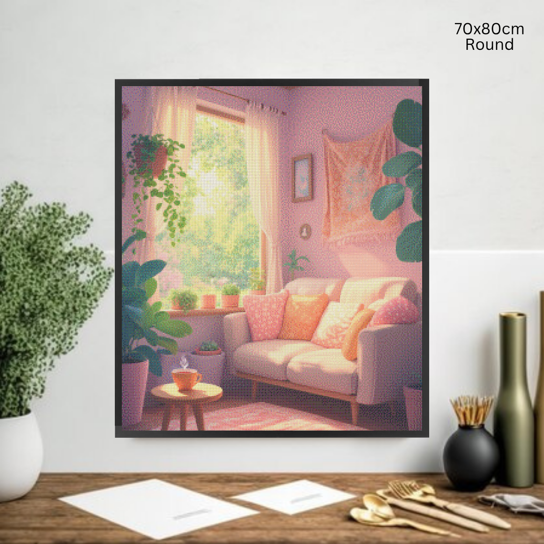 Sunlit Comfort: Diamond Painting Collection