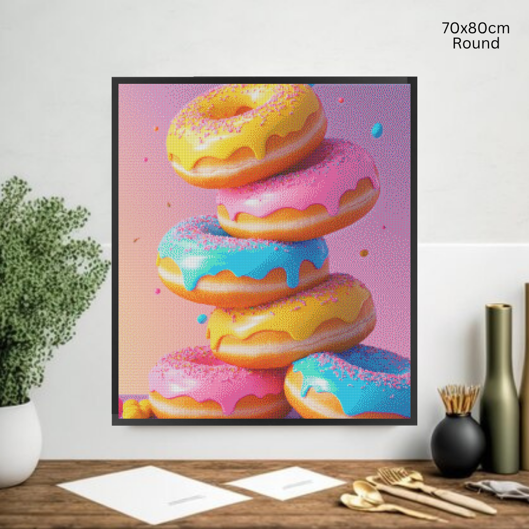 Donut Delight: Diamond Painting Collection