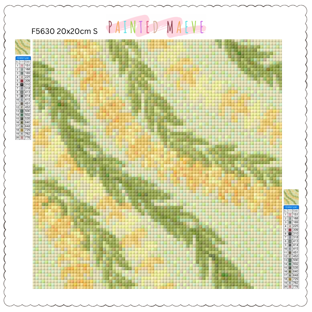 Puakenikeni Lei: Diamond Painting Collection