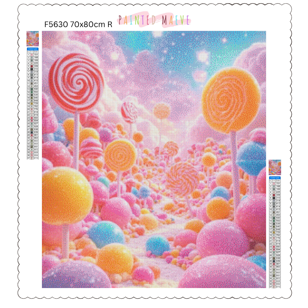 Candy Forest: Diamond Painting Collection