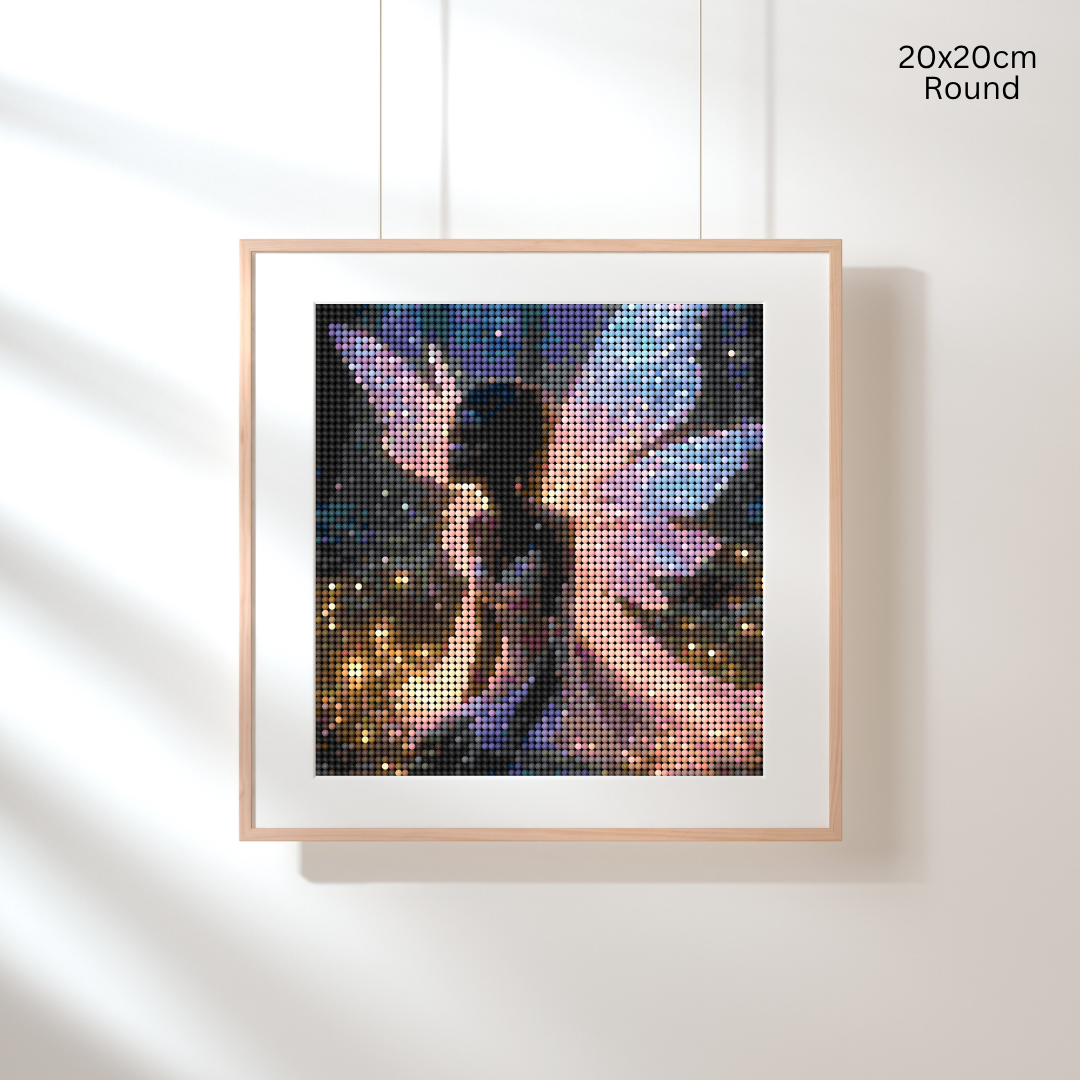 Glimmering Fairy Soul: Diamond Painting Collection