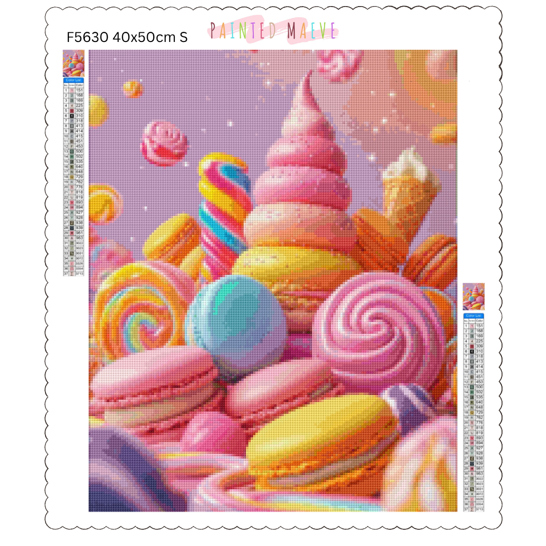 Sweet Treat Mountain: Diamond Painting Collection