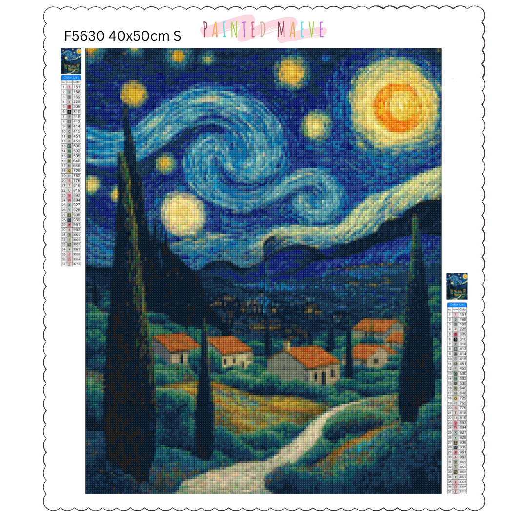 VG Inspired Strokes 1: Diamond Painting Collection