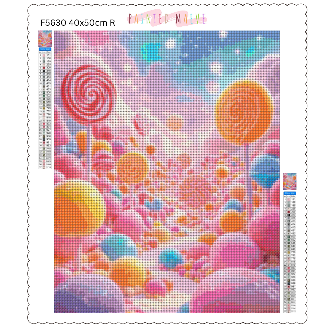 Candy Forest: Diamond Painting Collection